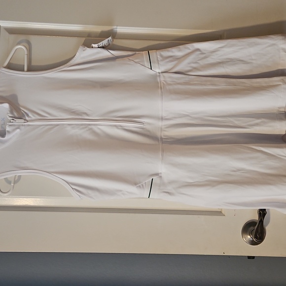 White FLX active Sleeveless Dress XL - Picture 1 of 6